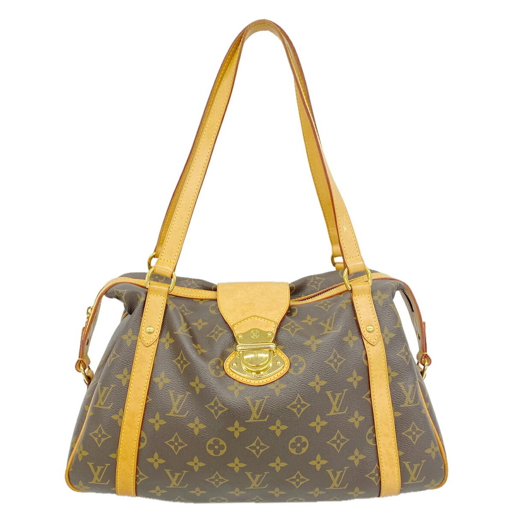 LOUIS VUITTON Authentic Brown Monogram Shoulder Bag